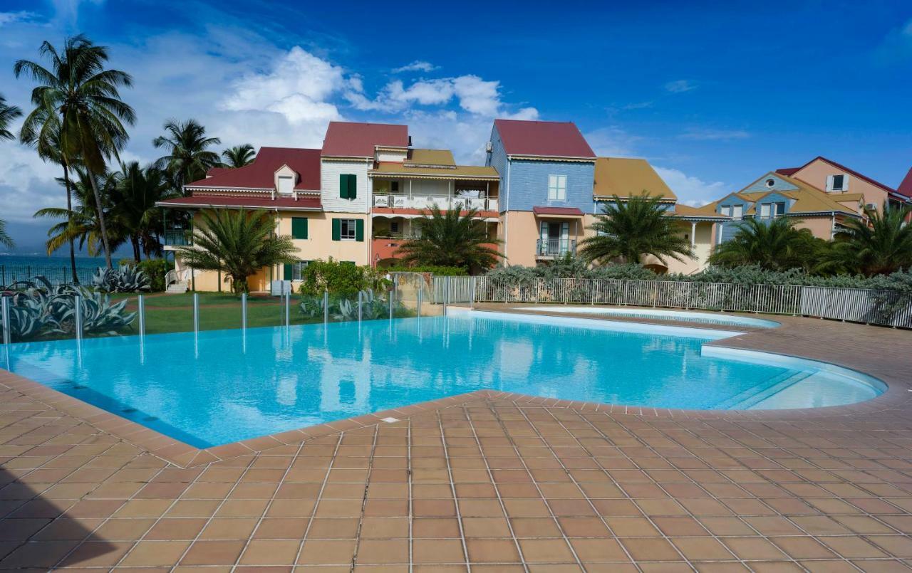 Pop'S Appartements Residence Marisol Au Bord De La Mer Le Gosier  Dış mekan fotoğraf